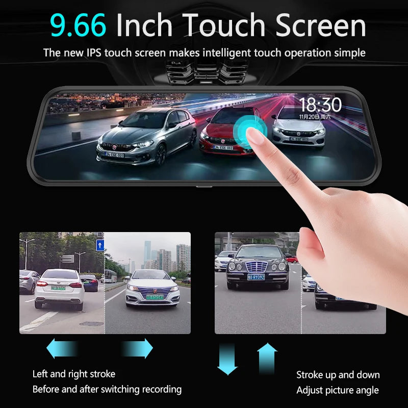 Smart Vision 10" HD Touch Dash Cam