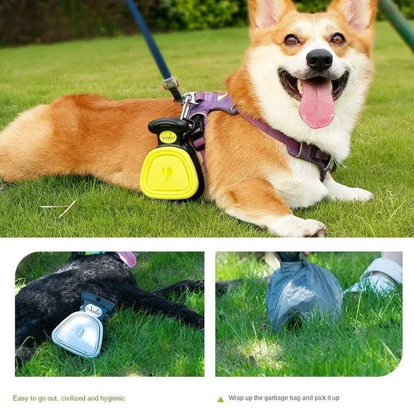 Dog Poop Collector with Bag Dispenser